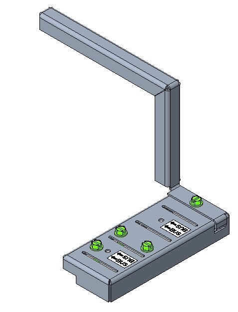 SR2XBR ABB RELIAGEAR NEXT 2 XT1 MOUNTING BLANK RAIL NEW INVENTORY