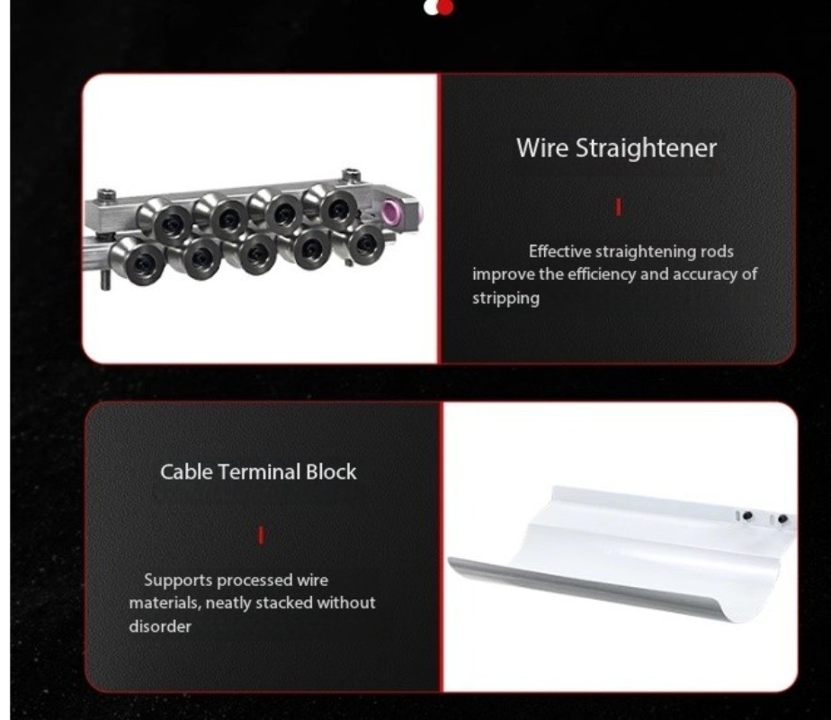 Integrated Stripping and Cutting Multi-Core Fully Automatic Wire Stripper