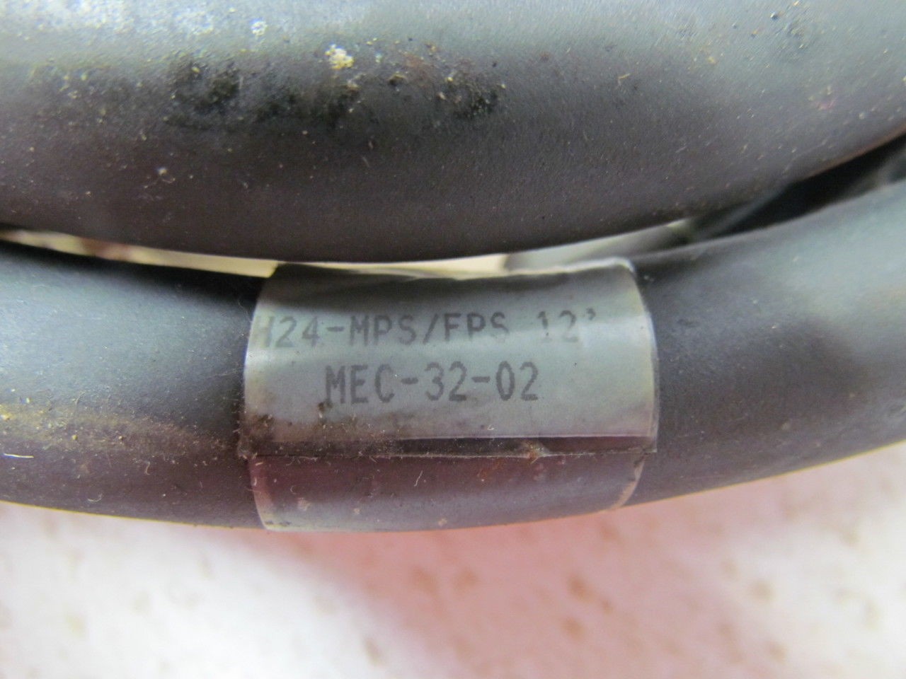 Amphenol-Sine H24-MPS/FPS 12Ft Length 24 Pin Connector Assembly Cable Network