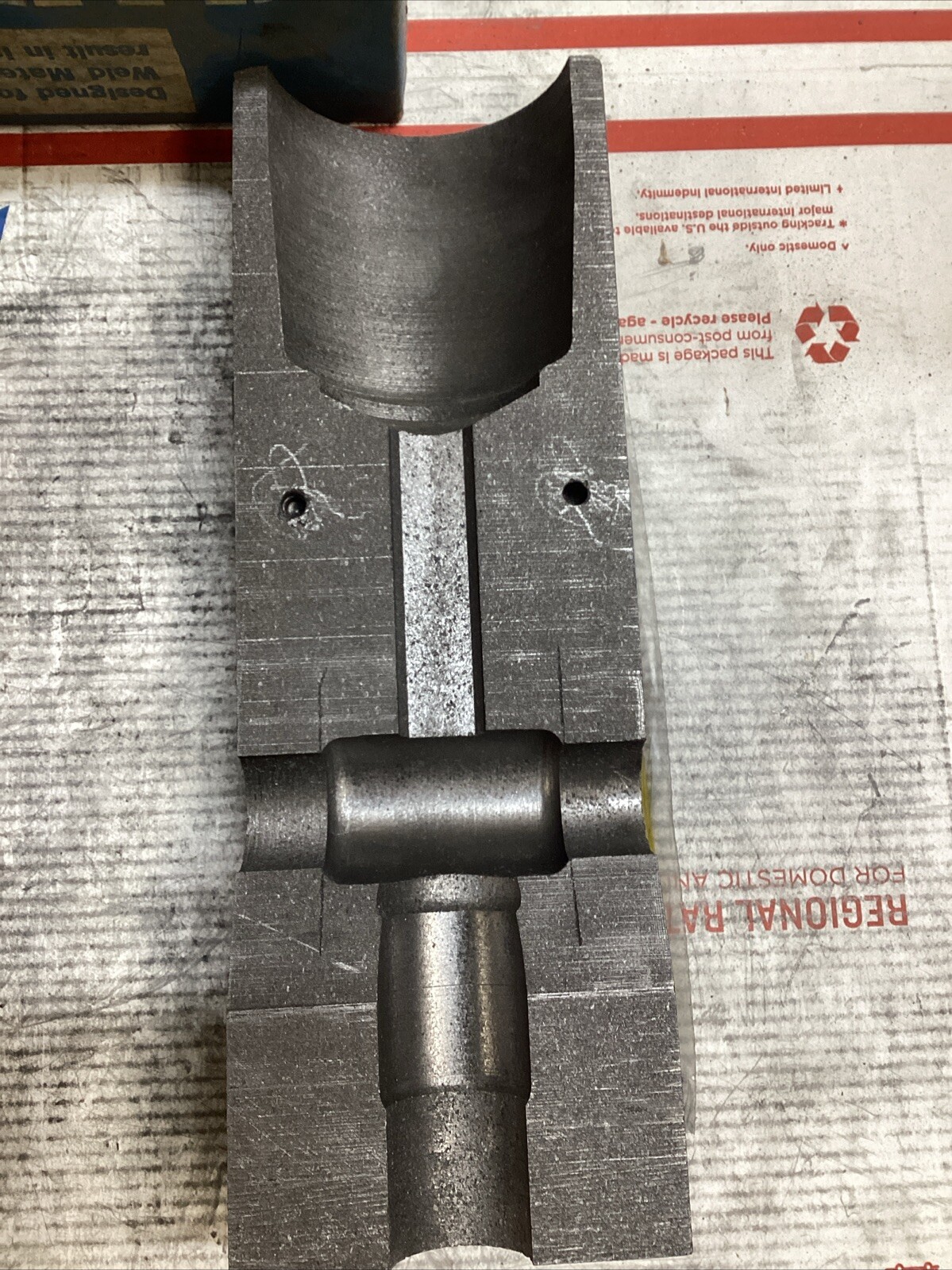 ERICO CADWELD IP-B GTC-223Q MOLD 500 CONC RUN TAP 1″ CU ROD #250 CART ED4U 3295