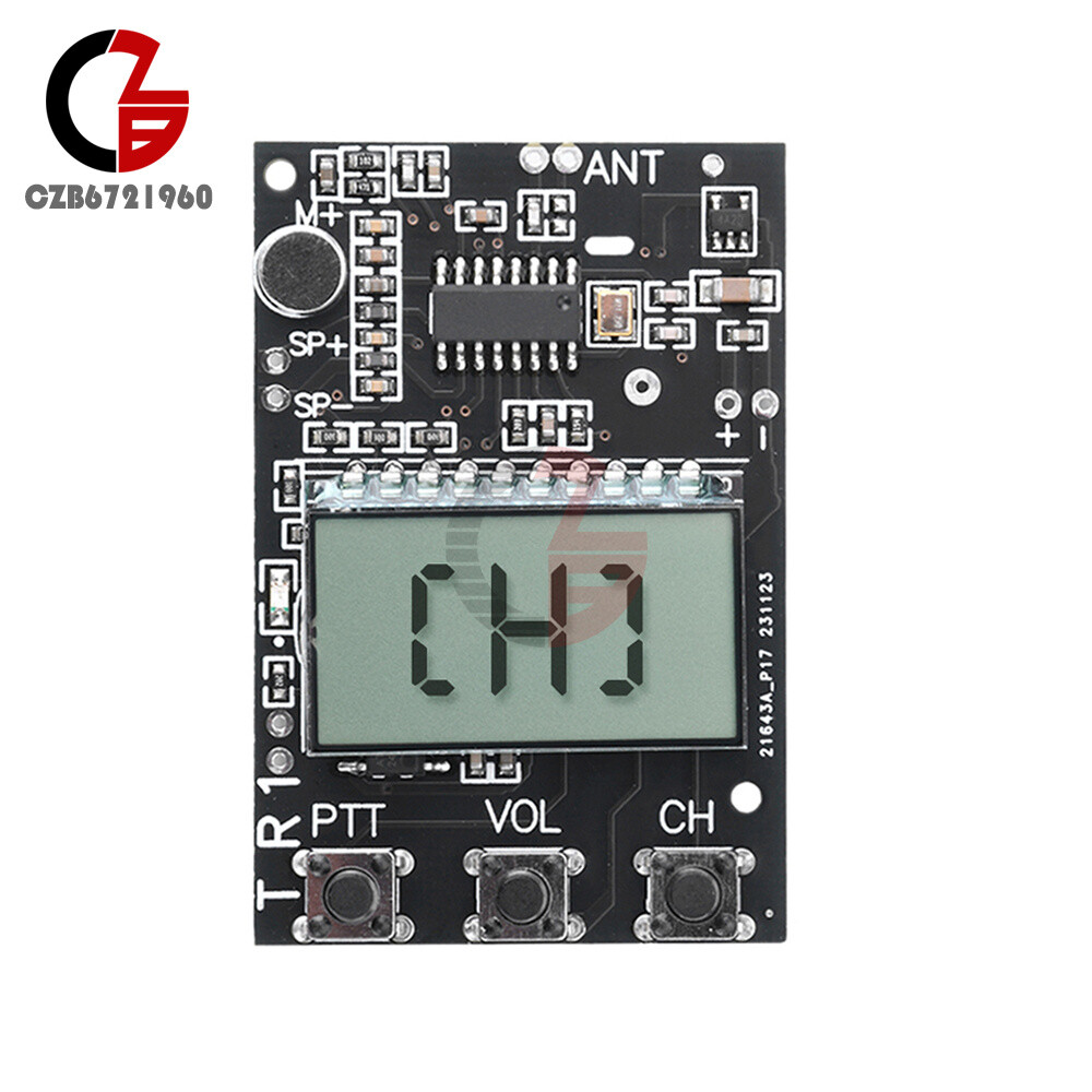Digital LCD FM Radio Receiver Transmitter Module 27-480MHz Frequency Modulation