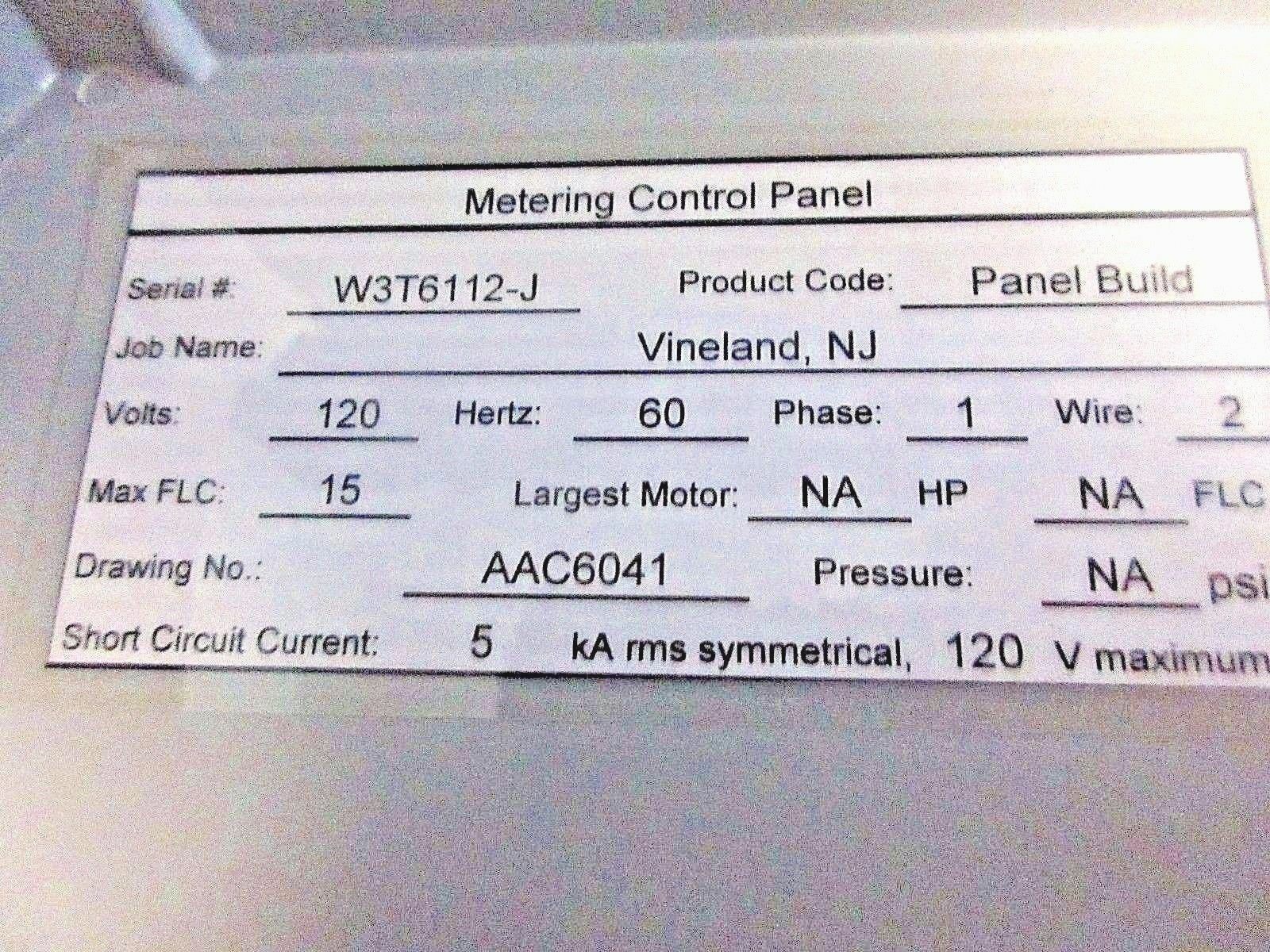 Siemens W3T6112-J METERING PUMP CONTROL PANEL 1 Year Warranty