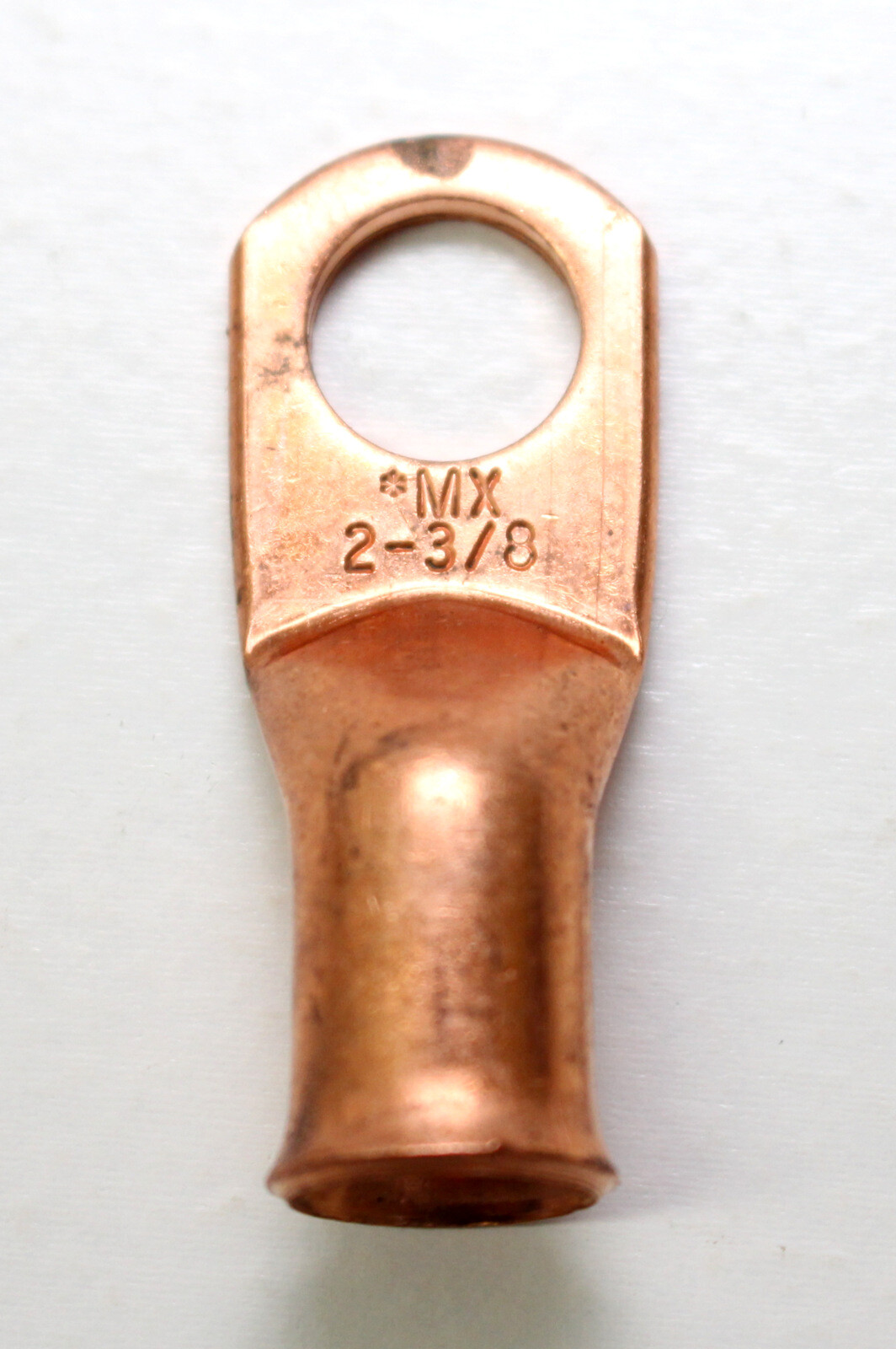 10 MOLEX Bare Battery COPPER Lug Ring Terminal Connector 2 Gauge ~ 3/8″ Stud