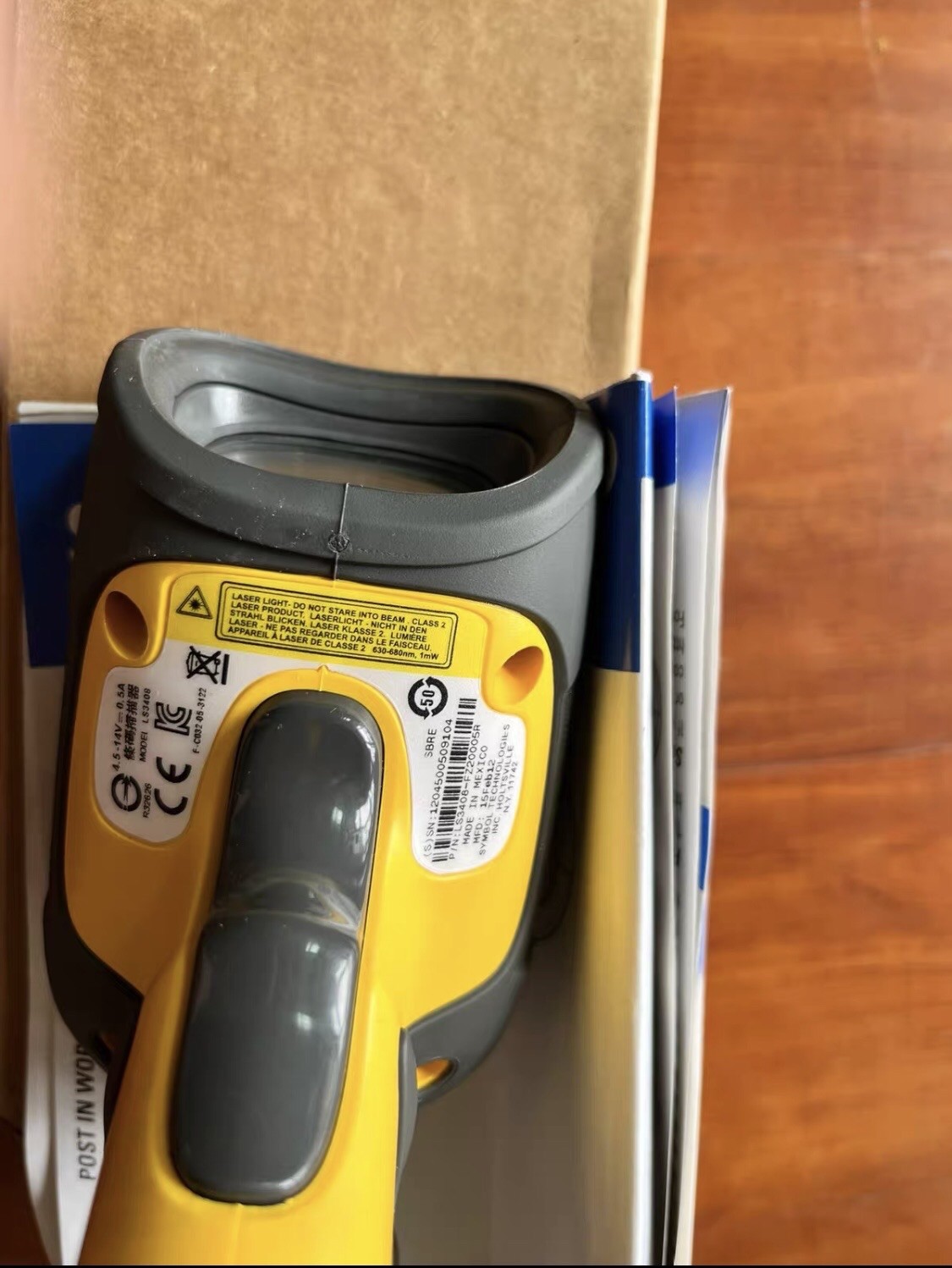 1Pc New Motorola Symbol LS3408-FZ20005R Barcode Scanner