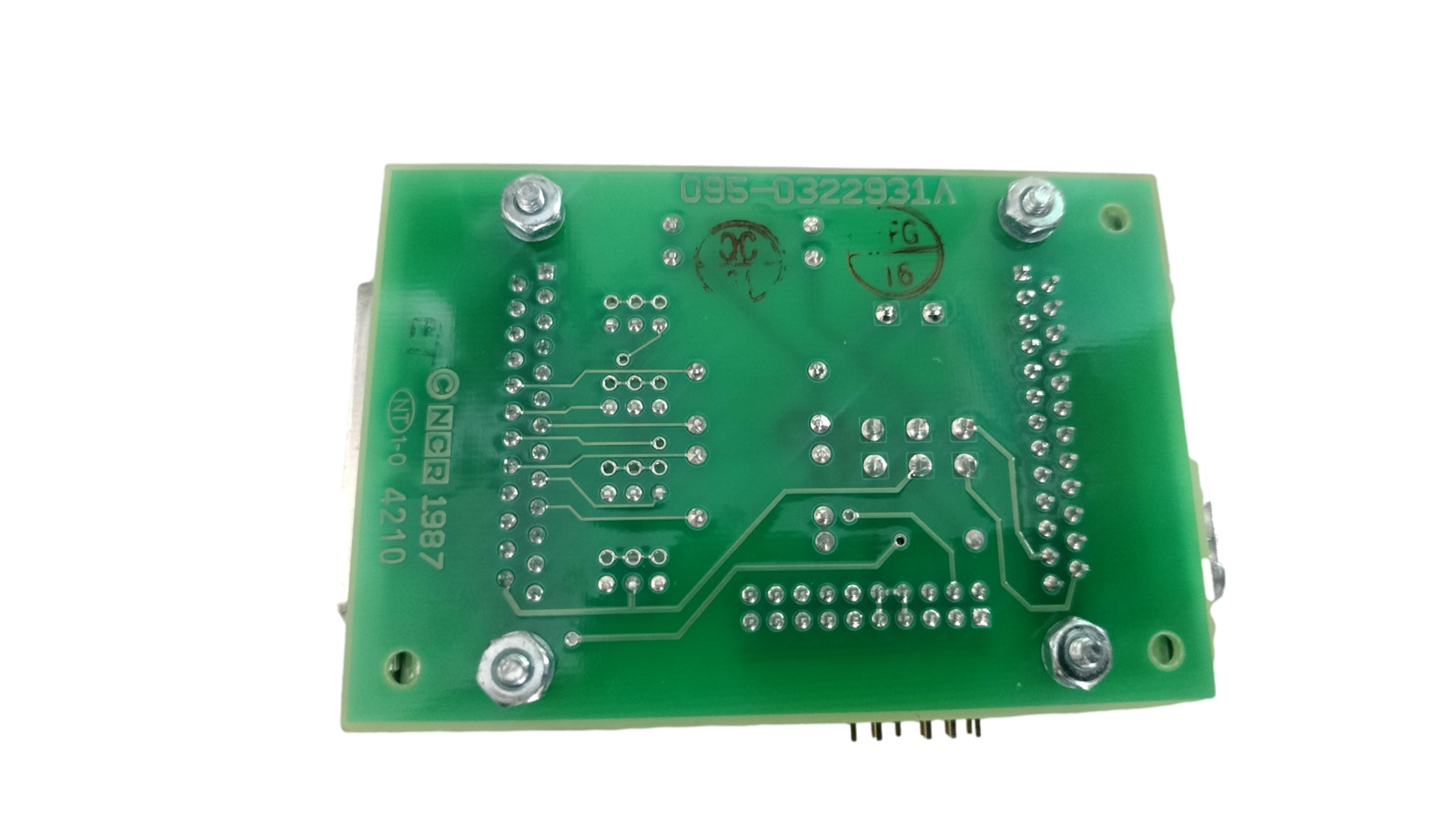 NCR 25 Pin In/Out Ports with Toggle Switch 095-0322931a