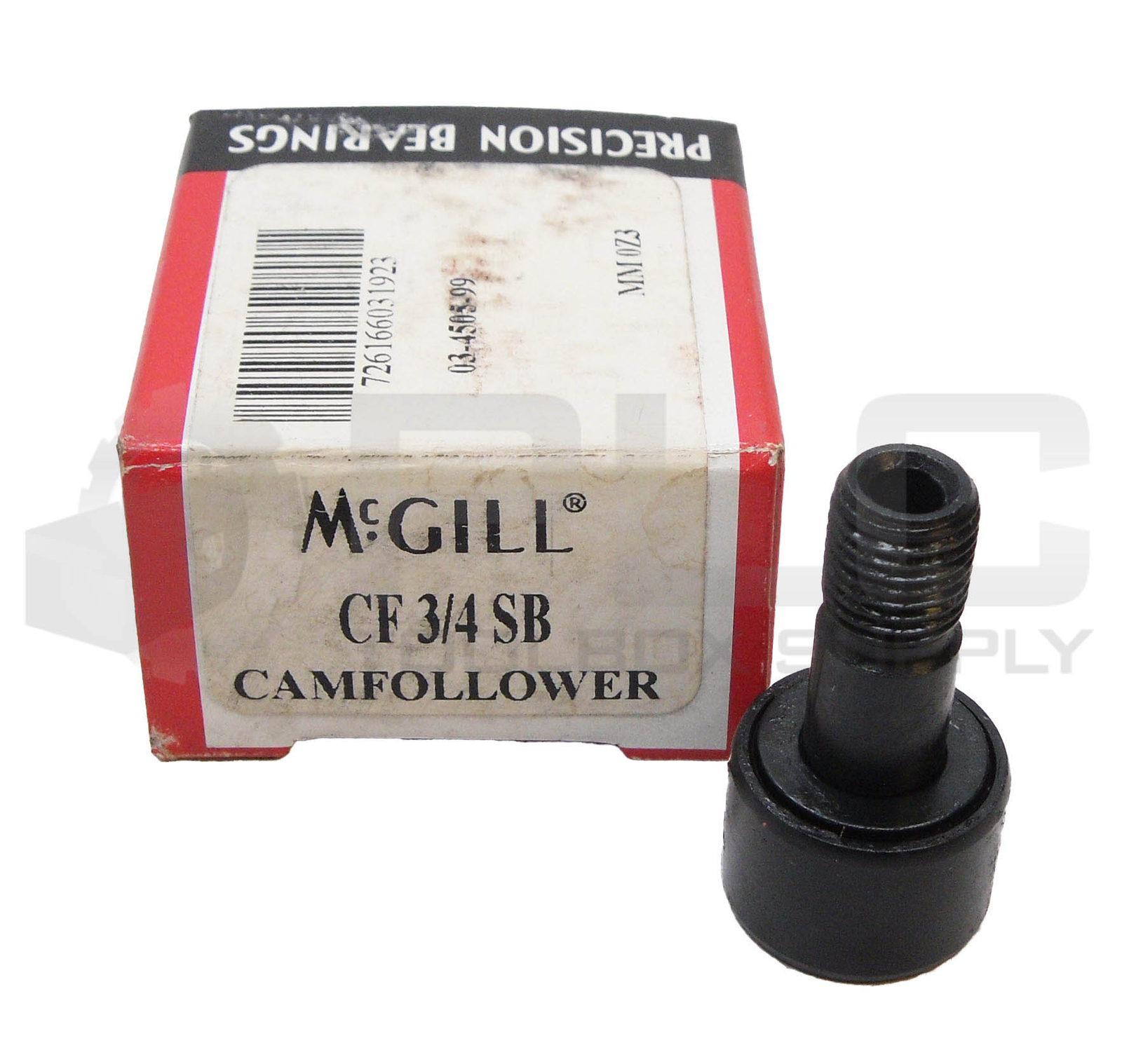 LOT OF 2 NEW MCGILL CF 3/4 SB CAM FOLLOWER 3/16″ BORE 3/4″ OD