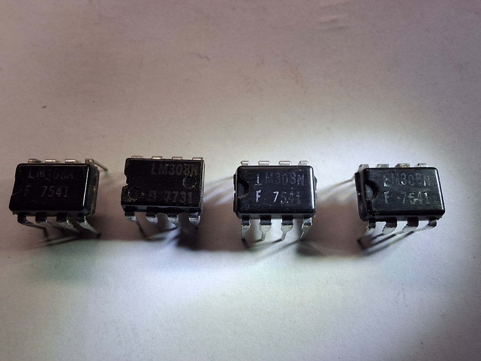 1pc LM308N “Original” ST 8P DIP IC, SIGNETICS & Fairchild, see description