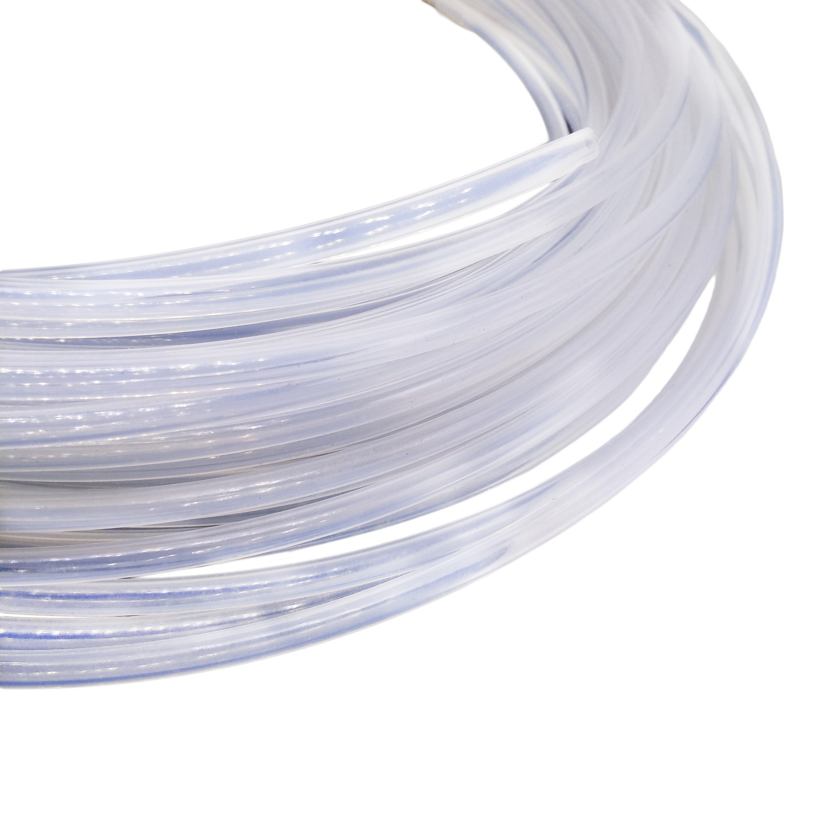 20ft Long OD 6.35mm 1/4″ ID 4.35mm Polytetrafluoroethylene PTFE Tube Pipe Hose