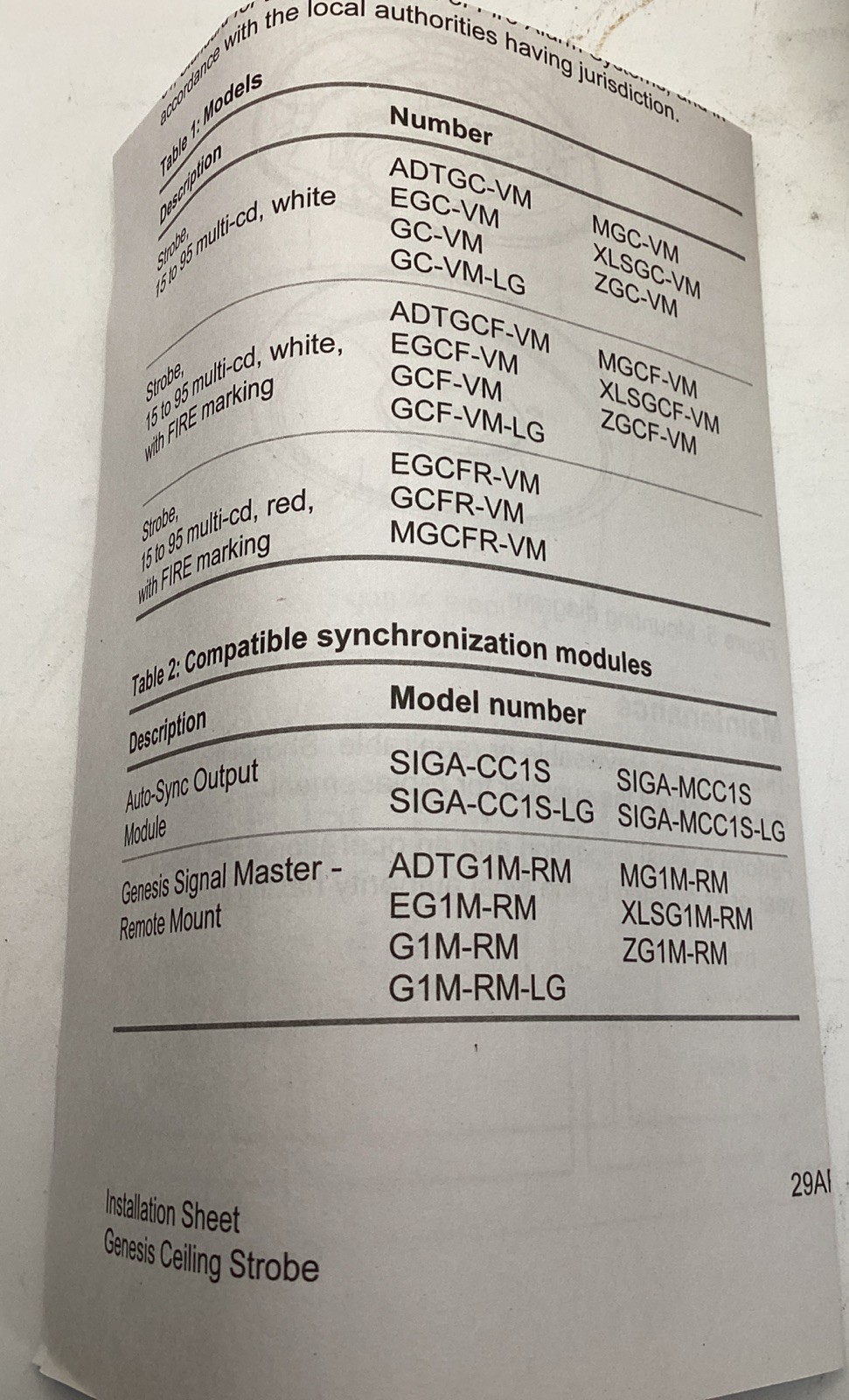 EST GCF-VM Multi_CD Strobe, Stroboscope 24VDC/CC Industrial Signal Light⚪️