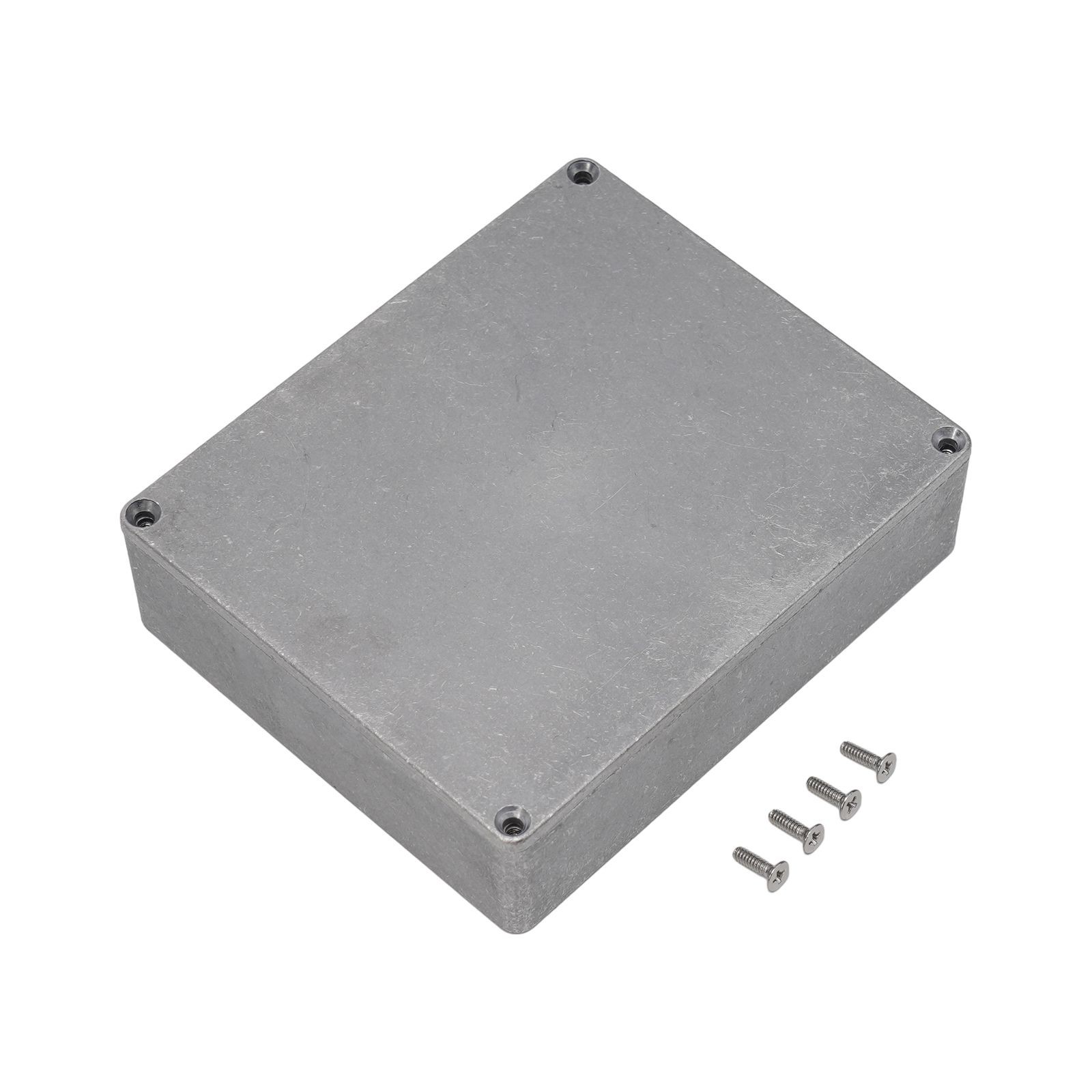 Silver Aluminum Box for Electric Instruments Industrial Metal Enclosure