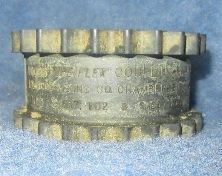 Woods Sureflex COUTP-0002 EDPM Size 7J /7JE Coupling 1 Year Warranty