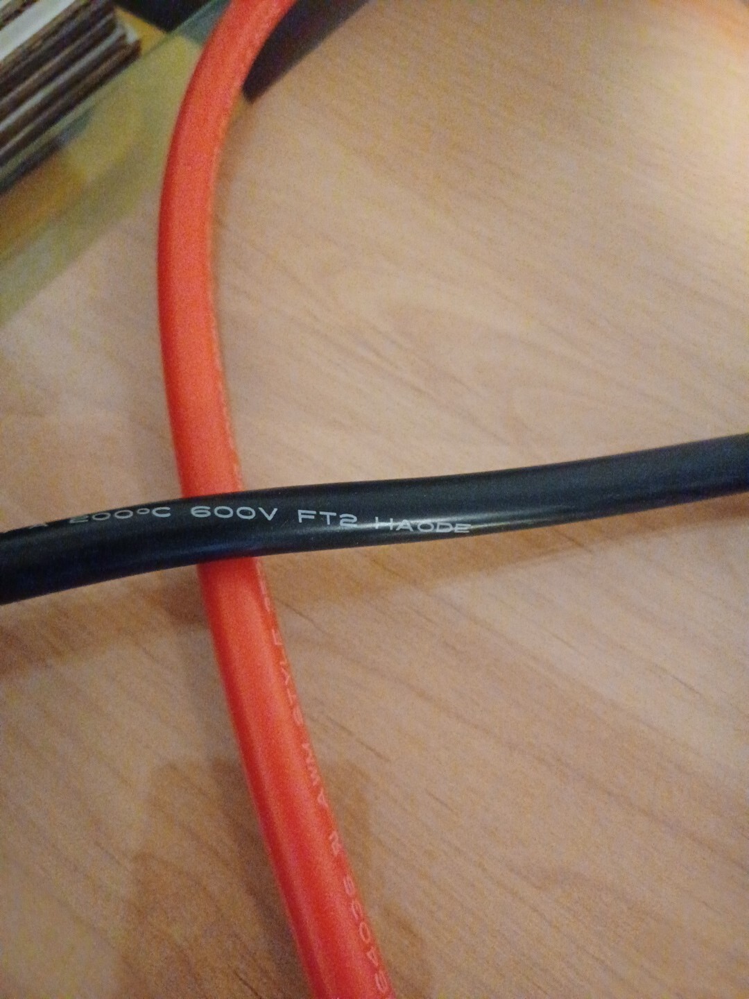 Pair 4 AWG Heat Resistant Wire 200°C 600V Silicone Rubber 4′ Ft High Flexibility