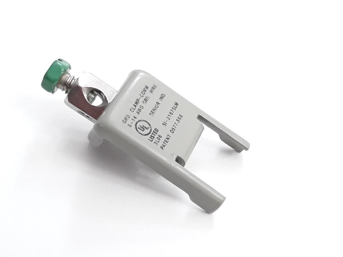 Senior Ind Meter Bonding Grounding Clamp Side Mount 16-14 AWG WIRE SI 2167SLM