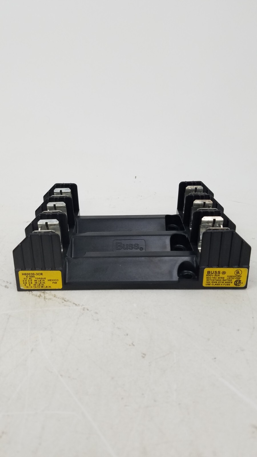 Lot of 2 – H60030-3CR Bussmann Fuse Holder – Next Day Option