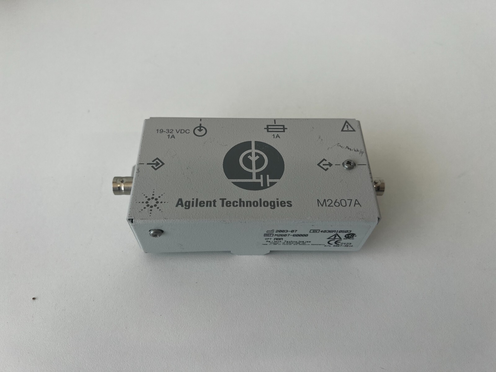 BB19: Lot of 2 AGILENT M2607A TELEMETRY AMPLIFIER AMP RECEIVER M2607-60000