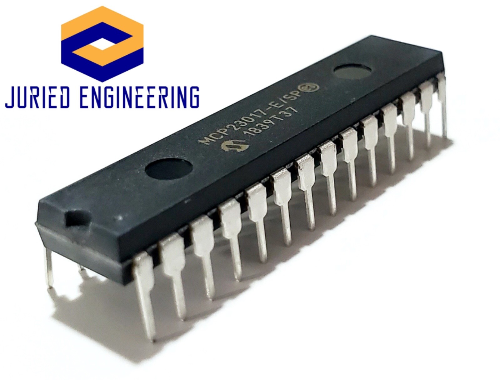 2PCS Microchip MCP23017-E/SP MCP23017 16-Bit I/O Expander with Serial Interface