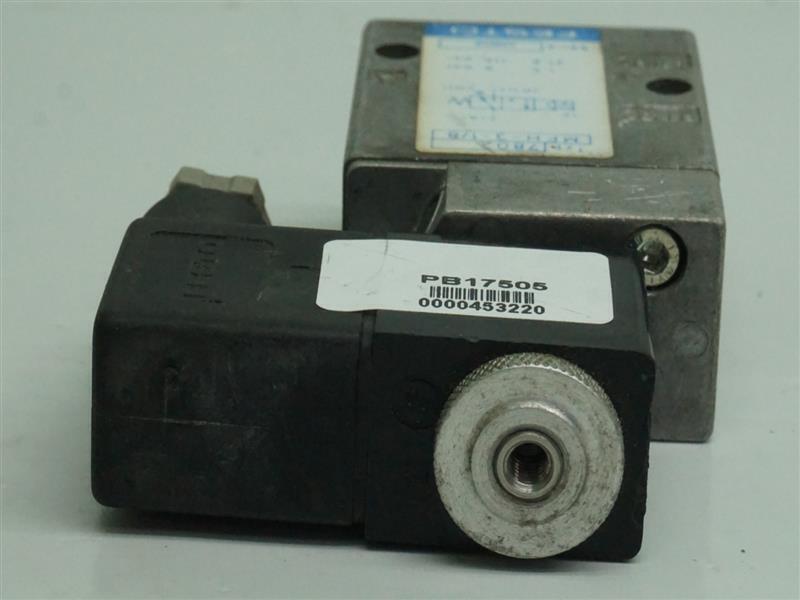 Festo 7802 MFH-3-1/8 Solenoid Valve w/ MSFW-110-50/60 Coil 30 Days Warranty