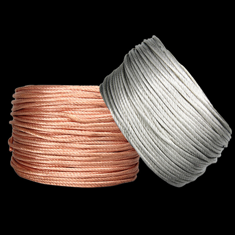 Copper/Tinned Round Braid Cable 1.5mm²-120mm² Bare Copper Braid Wire Ground Lead