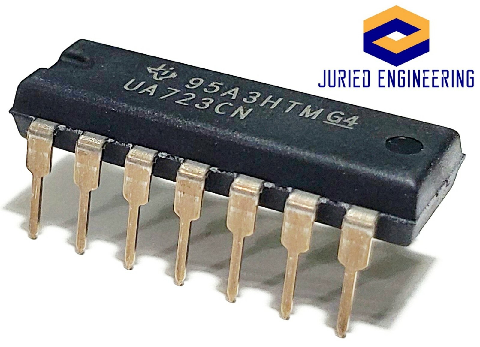 5PCS UA723CN UA723 (Direct Replacement LM723CN LM723)+ Sockets