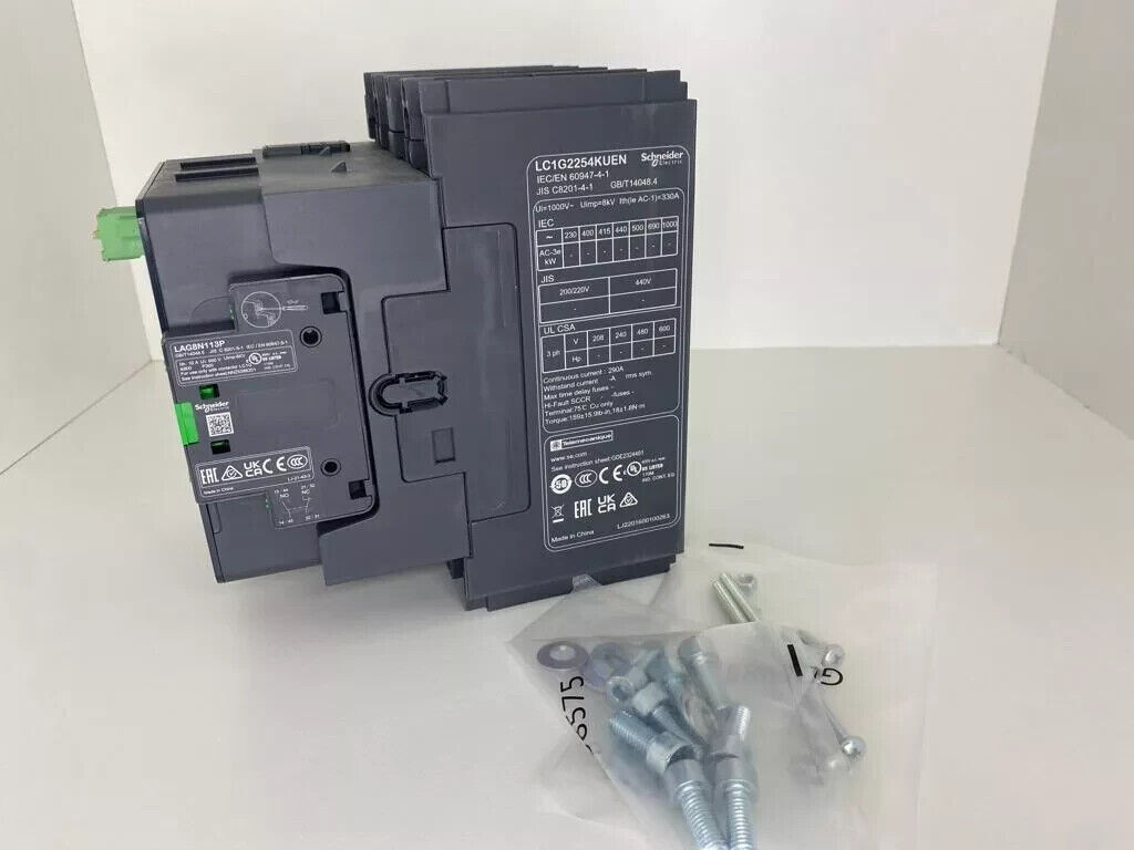 1PC-Schneider LC1G2254KUEN High power contactor 4 pole C-1 =440V/330A- Brand NEW