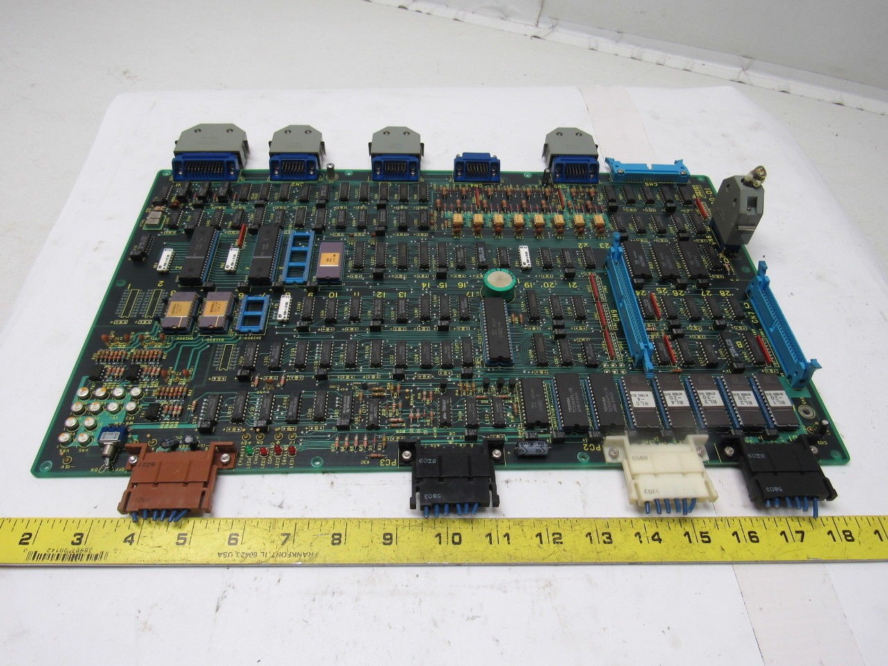 Hitachi Seiki 02-00-01 TR-6.10 PC Card For Control Gear 220/220V 50/60Hz 1Ph 2Kv