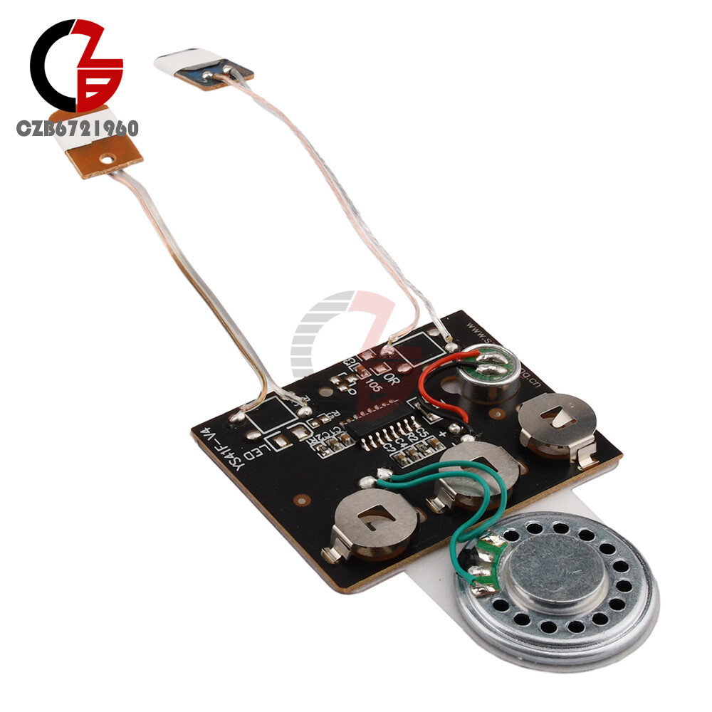 1-5PCS 30s Recordable Music Sound Voice Module for DIY Card Music Box w/ Speaker