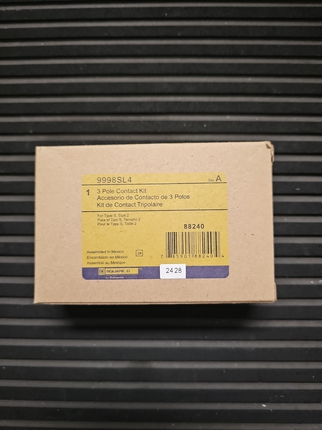 Square D 9998SL4 Size 2 Contact Kit New In Box USA GENUINE OEM