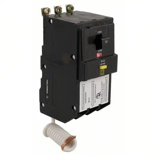NIB – Square D – QOB315GFI – Bolt On Circuit Breaker, 15 Amps, Number Of Poles: