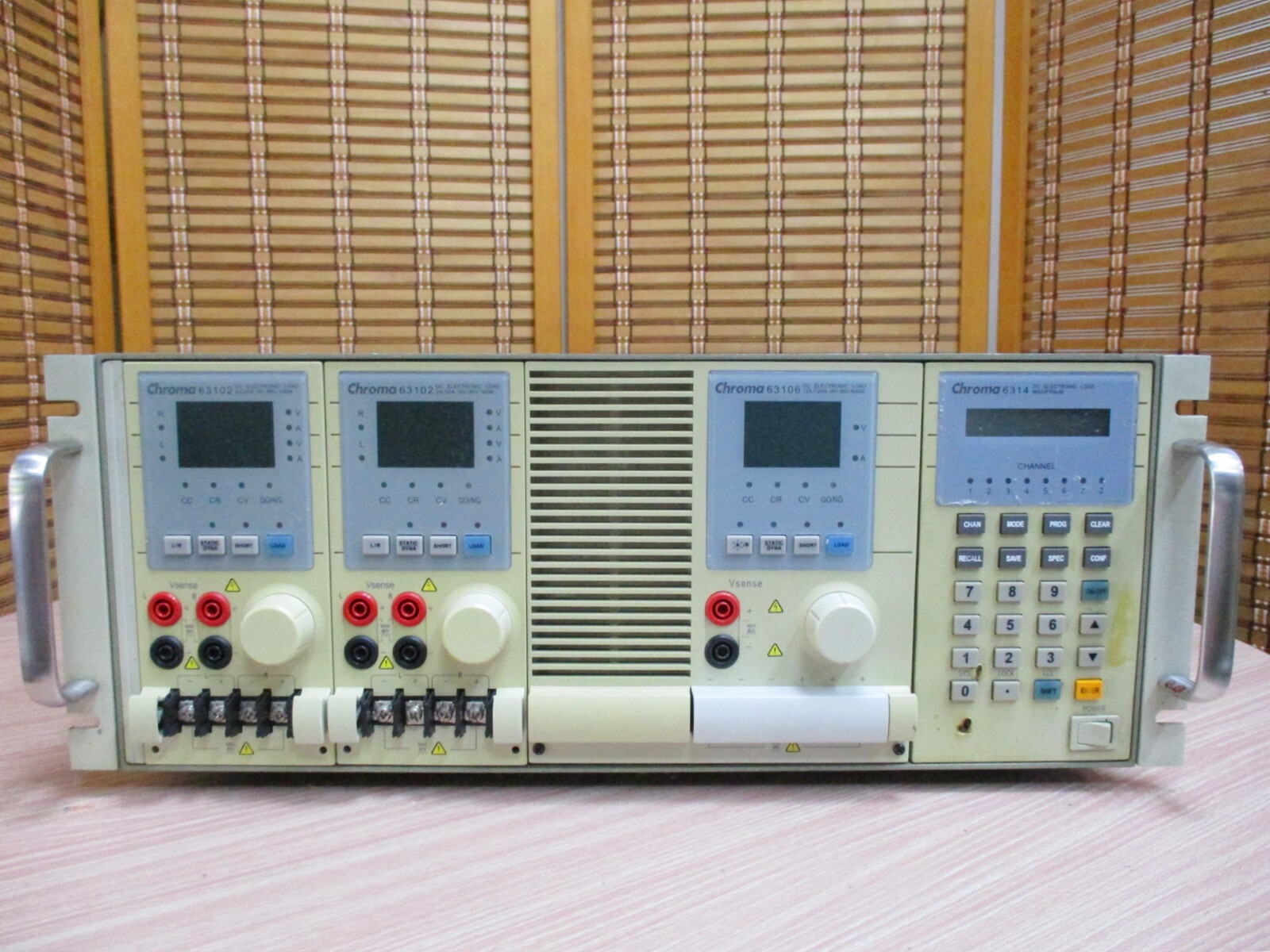 【Kang Rong Scientific】Chroma 6314+63106+63102*2 DC Electronic Load