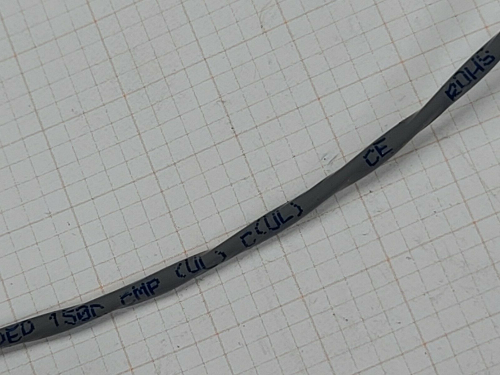 Alpha Wire M64816 20/1P Shielded FEP/FEP Control Cable CMP 150C Gray /25ft