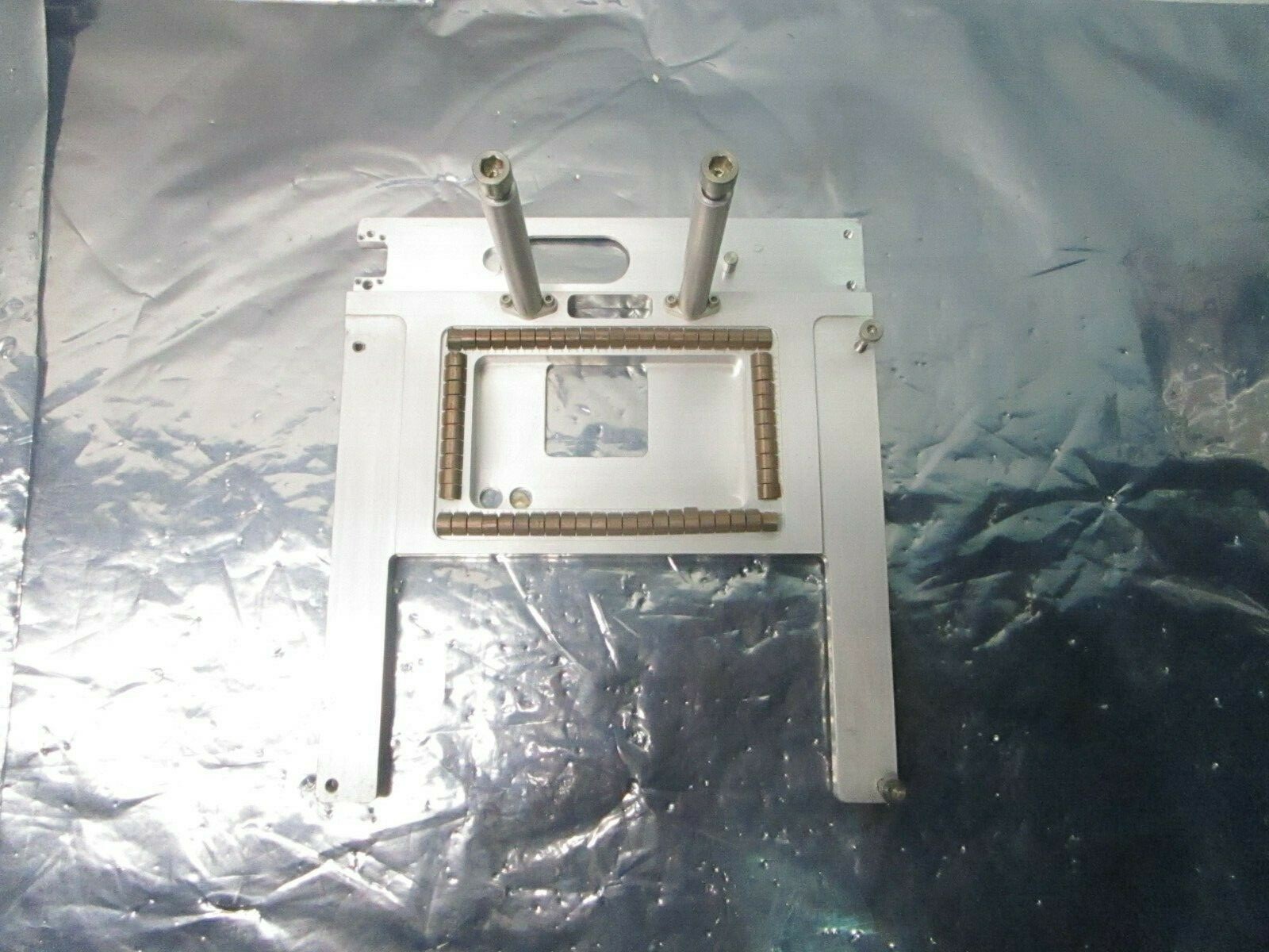 AMAT 0040-35496 RF MATCH ESC HV MODULE BRACKET SUPPORT, ETCH CHAMBER, MXP+, 1033