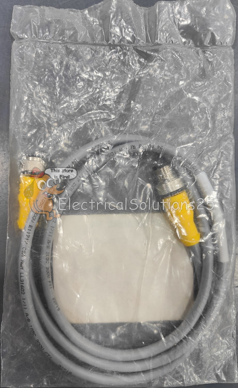 NEW TURCK RKC8T-1-RSC8T EUROFAST DOUBLE ENDED CORDSET U5311-561 – FREE SHIPPING
