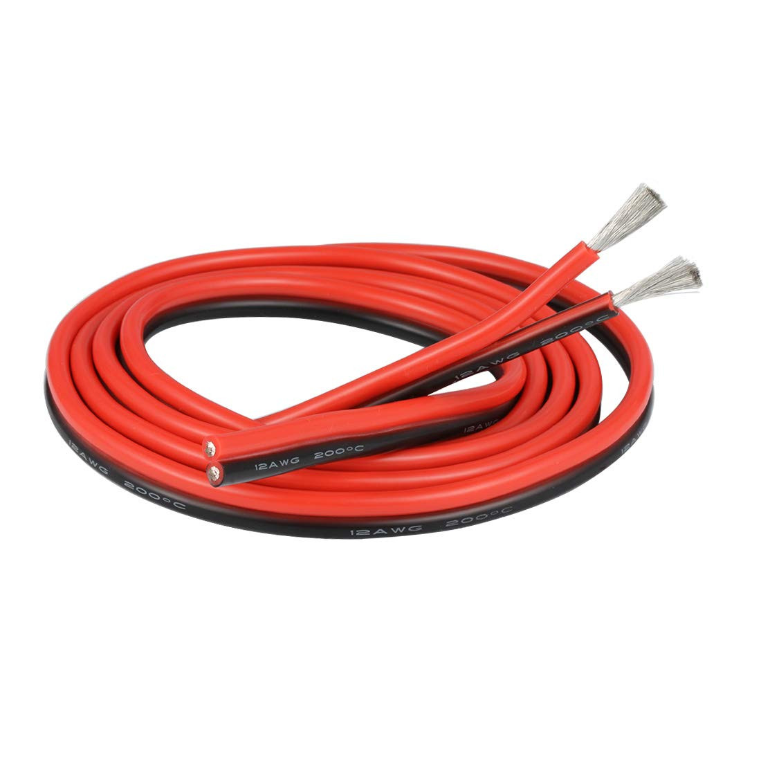 12 Gauge Silicone Wire Kit 10 Color Each 5 Ft Flexible 12 AWG Stranded Tinned Co