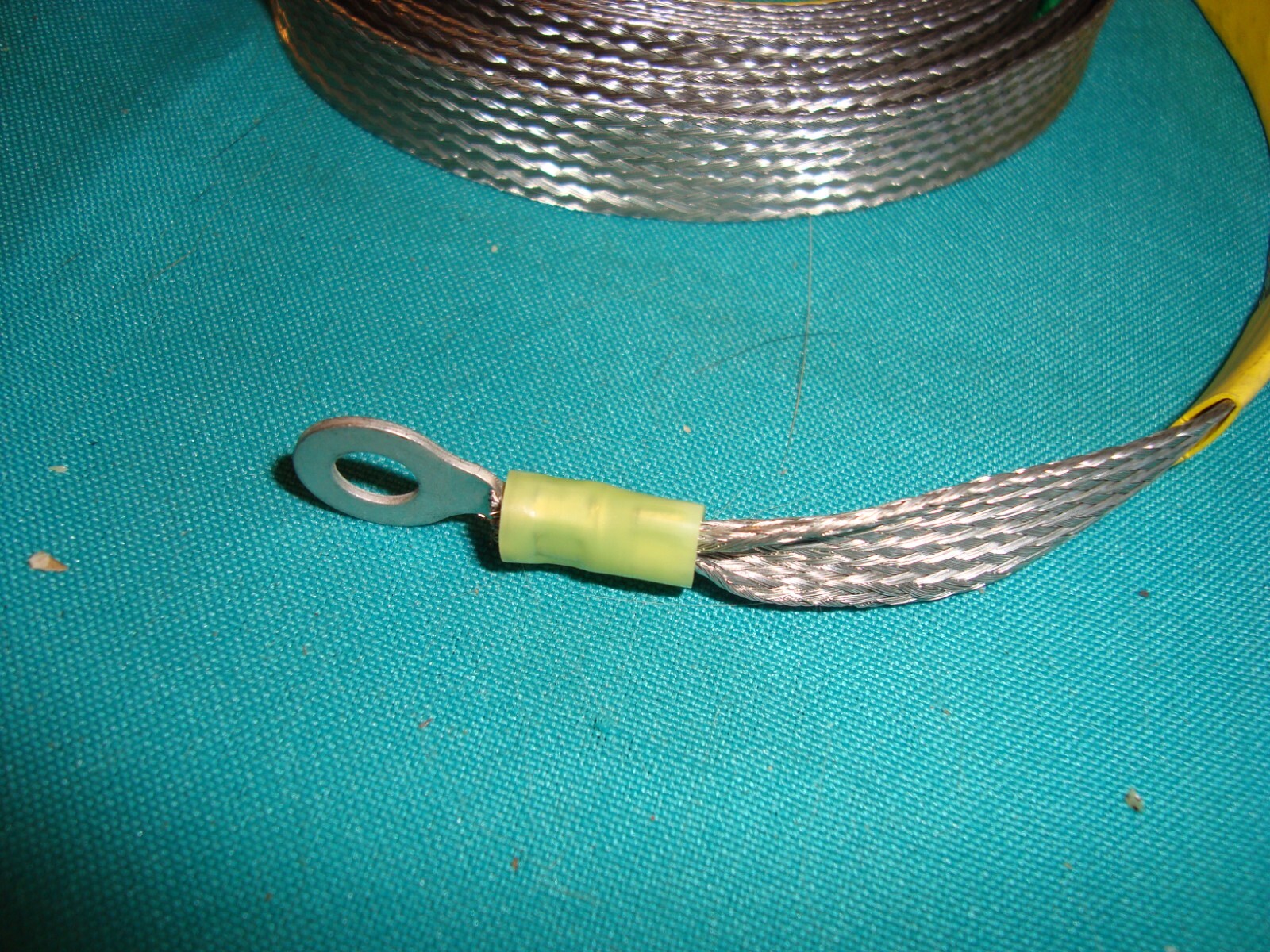 5/8″ BRAIDED GROUND STRAP GROUNDING Tinned Copper Flat Braid *12 feet * *NEW*