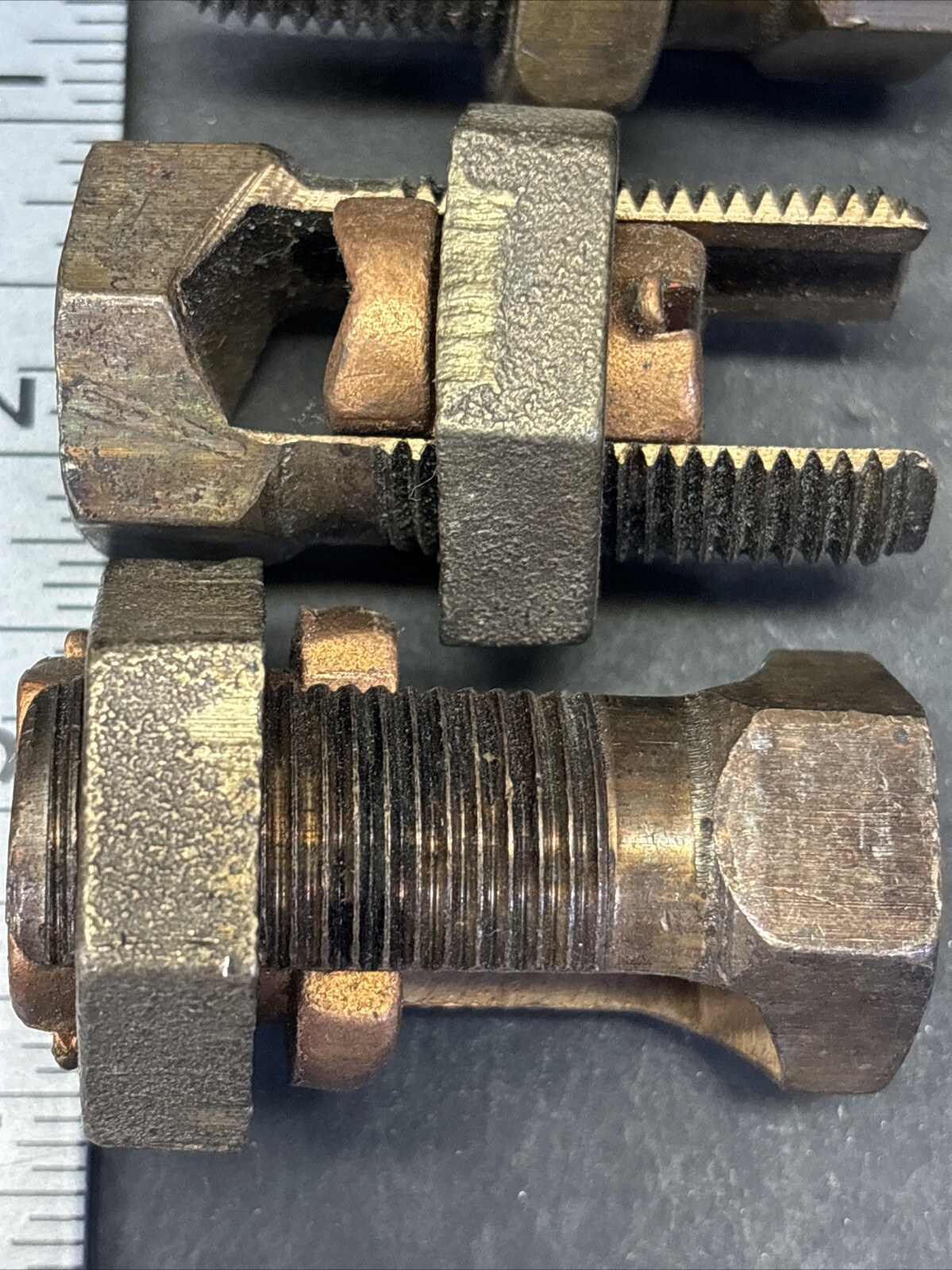 3- BKB 30H DB 2-4/0 OSTR 10-95, Blackburn, S/Bronze Split Bolt Bolted Connector