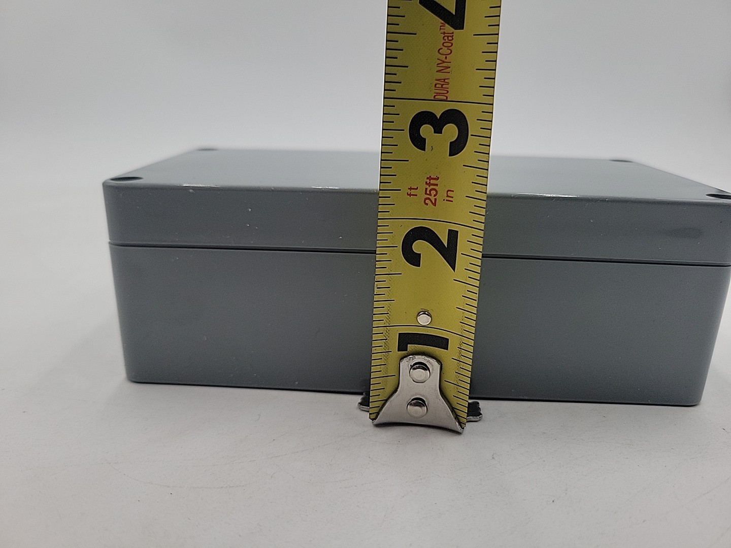 Gray Electrical ABS Box, Electrical Panel, Velleman G368, 6.25″ X 3″ X 2.25″