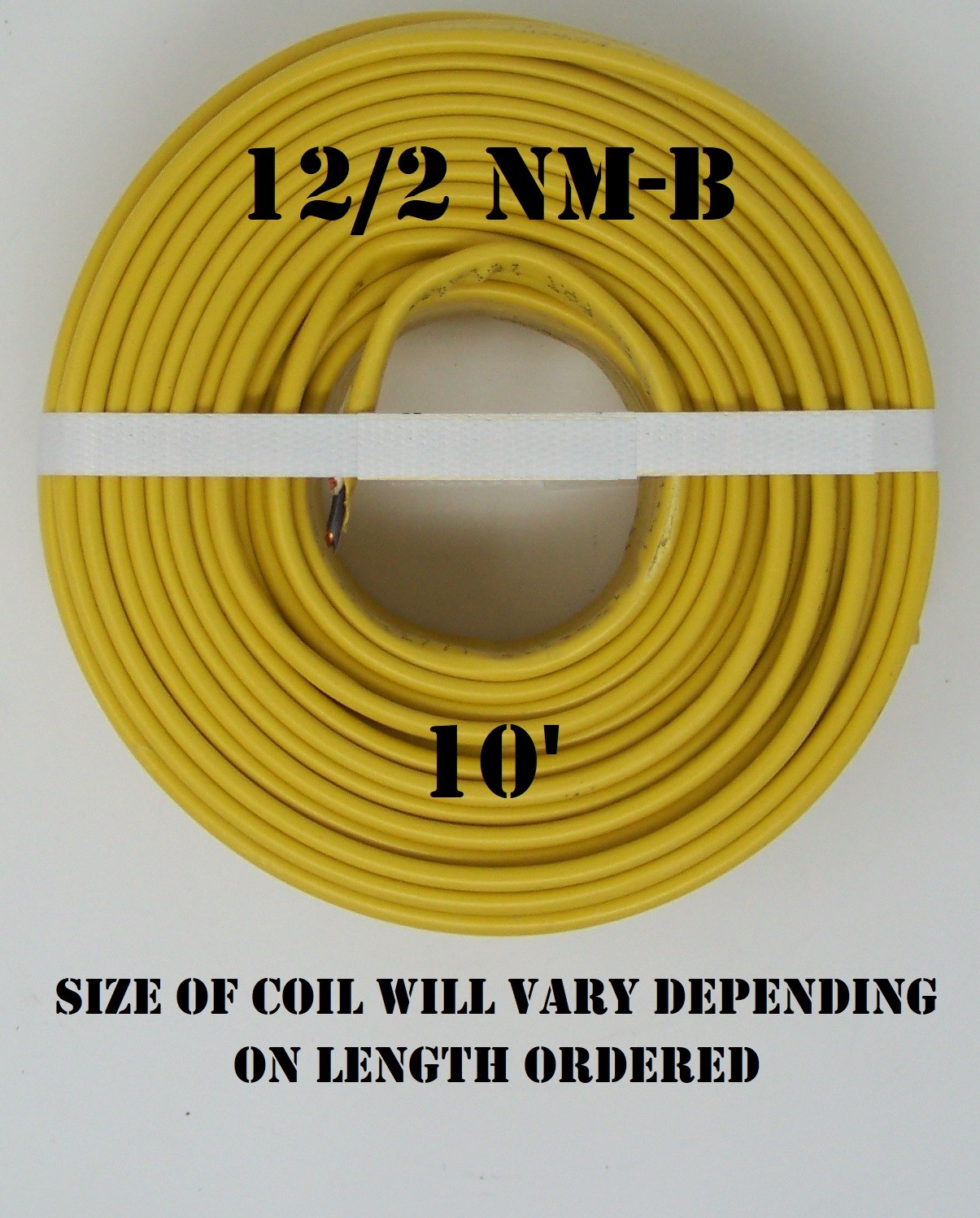 12/2 NM-B x 10′ Southwire “Romex®” Electrical Cable