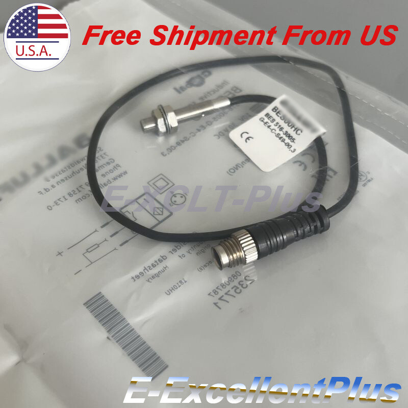 New Proximity Sensor For BALLUFF BES00HC BES 516-3005-G-E4-C-S49-00,3 10-30VDC
