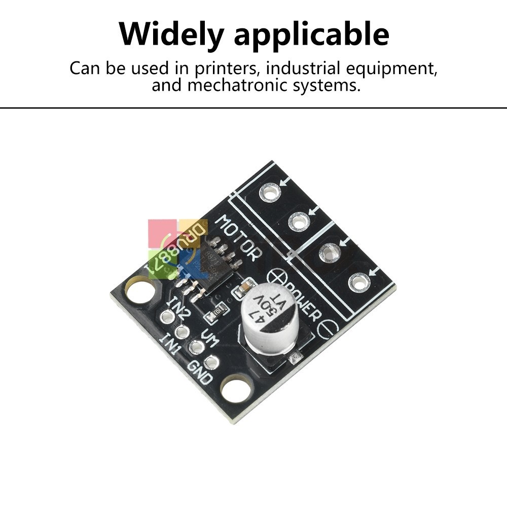5PCS DRV8871 Brushed DC Motor Driver H-Bridge Module 3.6A PWM Control DC 6.5-45V