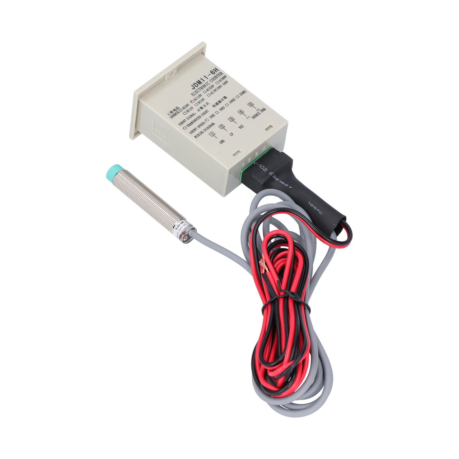 BERM Digital Electronic Counter For Metal Objects Contact Induction Panel New