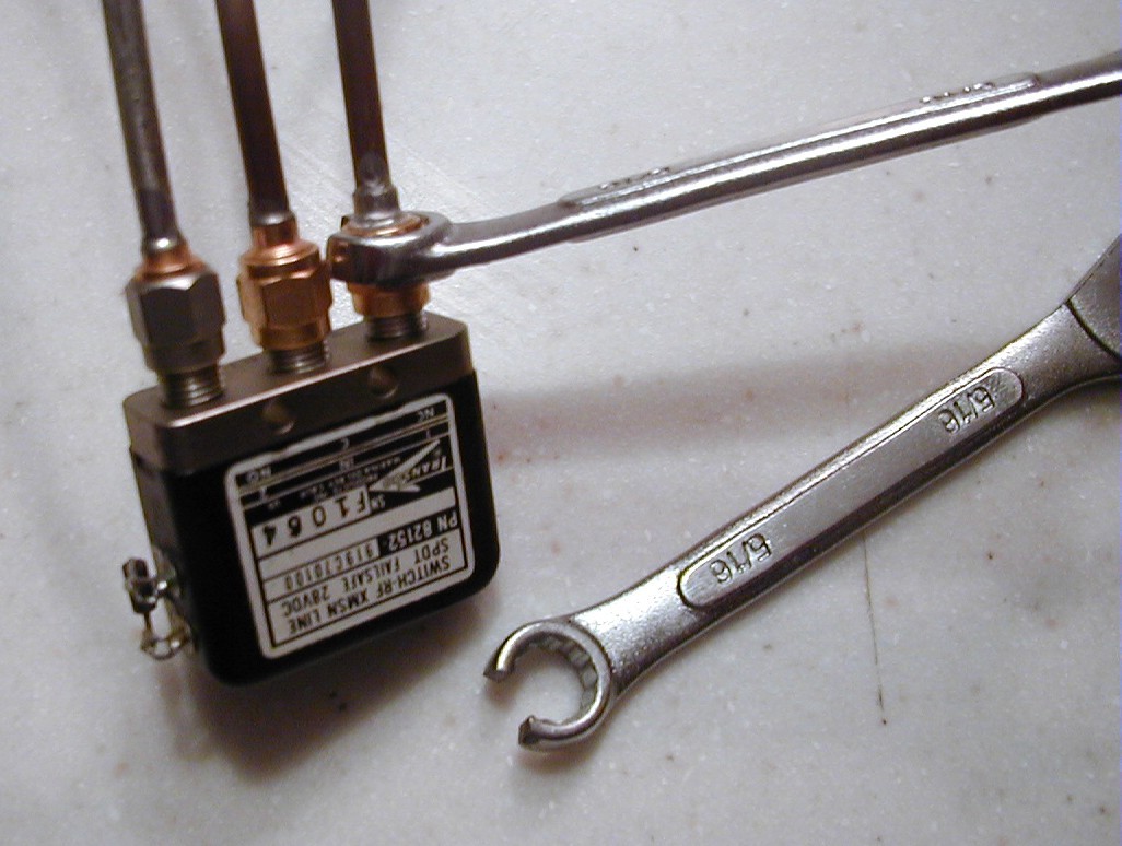 Custom Ground 5/16 inch Open/Flare end SMA Wrench for tight spots! Very Handy !