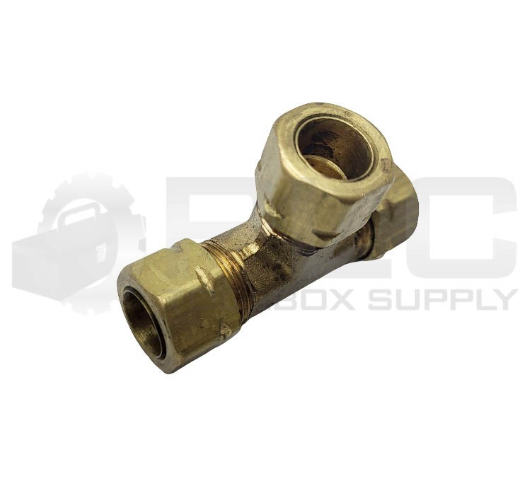 NEW LOT OF 3 PARKER COMPRESSION UNION TEE FITTING 3/8”