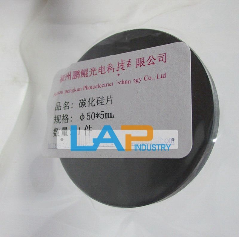 1 Pc. New Silicon carbide wafers Atmospheric recrystallization and sintering