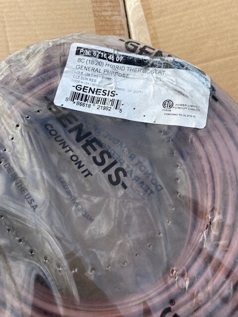 Genesis 67164607 8C (18/20) Hybrid Thermostat Brown 125 Speed Bag