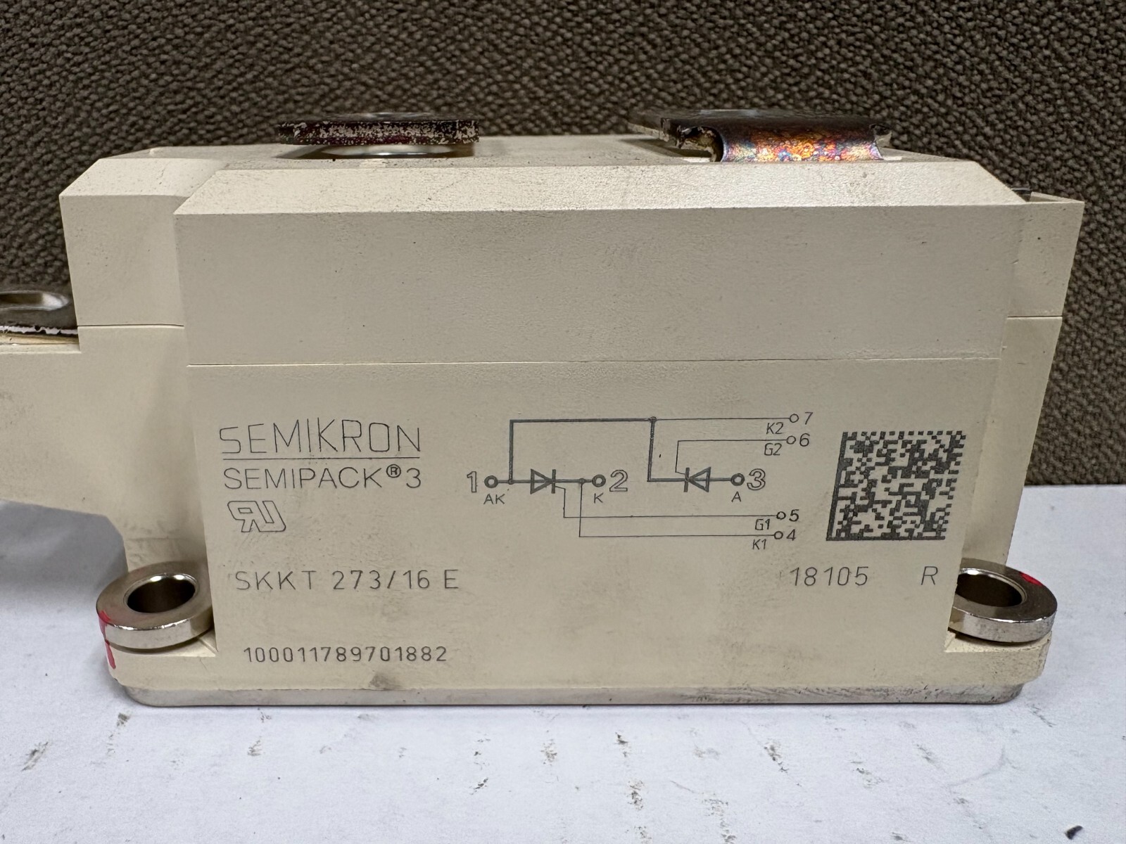 Semikron SKKT 273/16 E SEMIPACK 3 Power Module