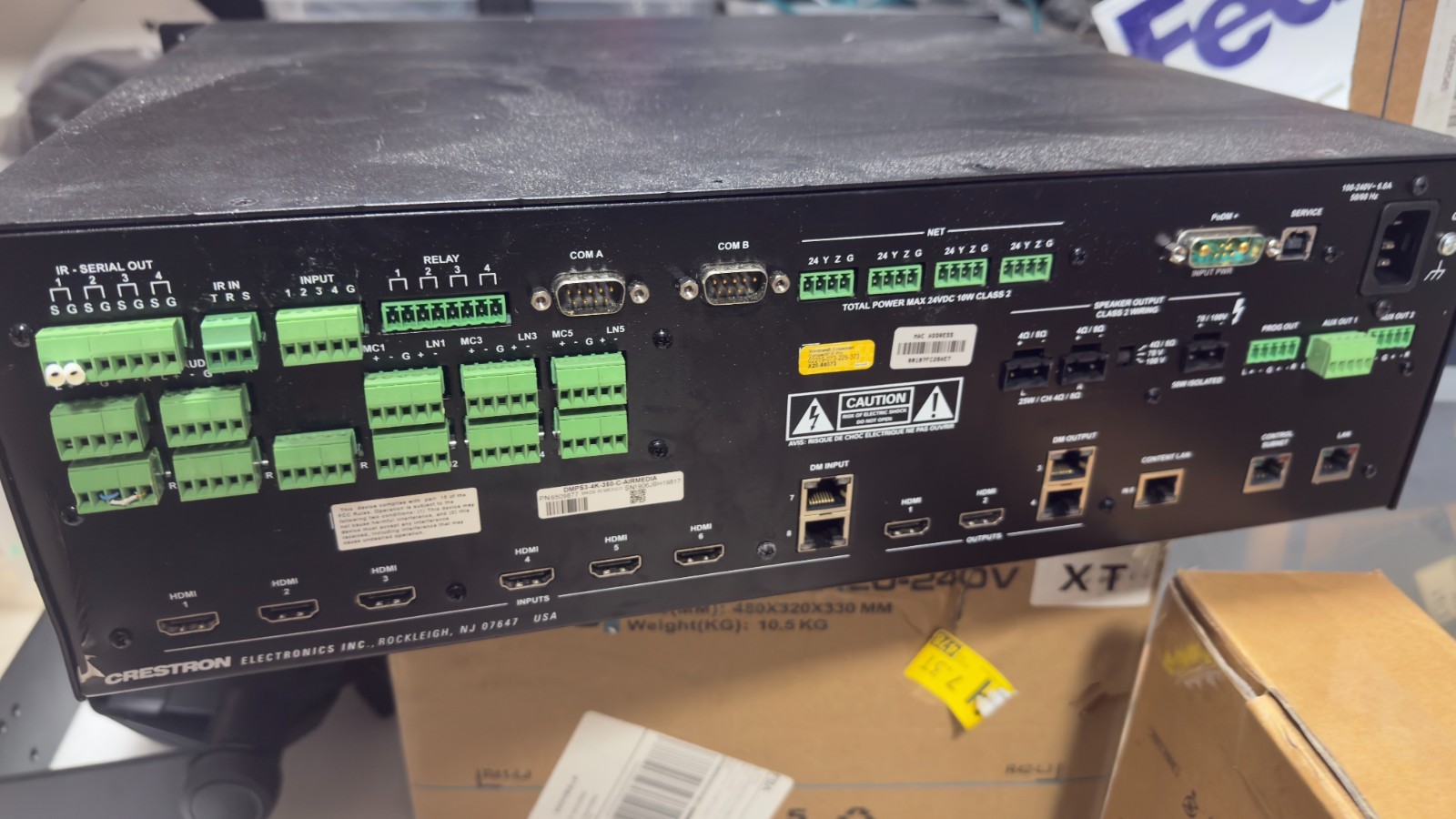 Crestron DMPS3-4K-350-C 3-Series 4K Digital Media Presentation