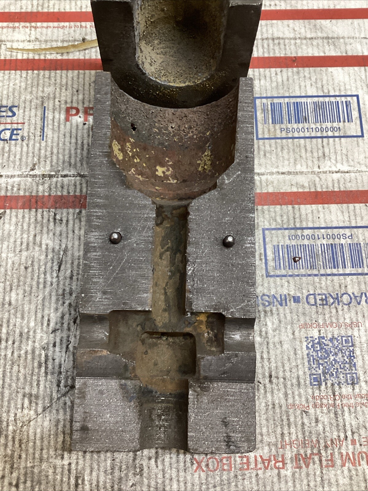 ERICO CADWELD STD RBC-2L MOLD RB 3/0 to 3/4 GR RUN & TAP #200 CART ED4U 3295