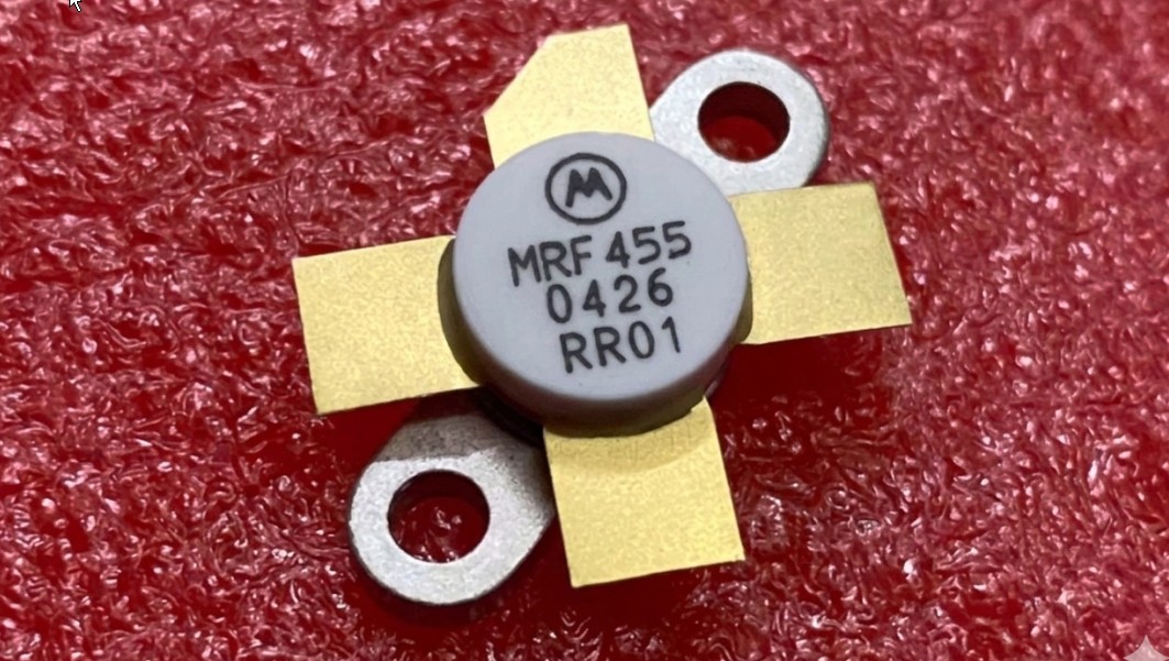Motorola MRF455 HF POWER MODULE RF POWER TRANSISTOR NPN USED RH