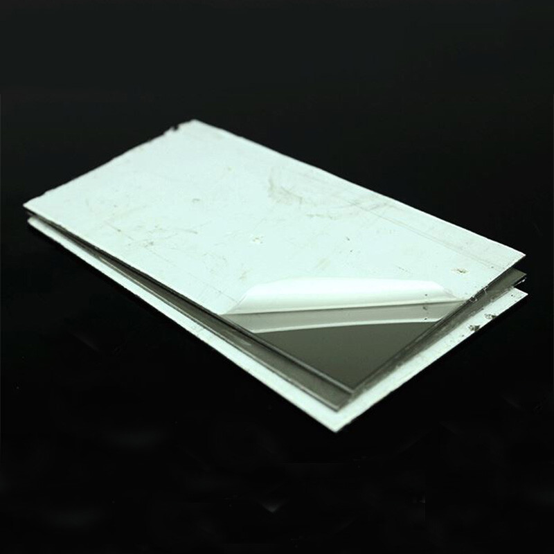 8K Mirror Polished Stainless Steel Sheet Plate Bright Polish 1/1.5/2/3mm Thick