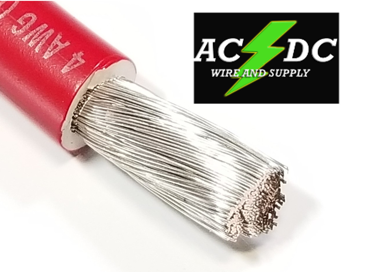 Battery Cable Marine Grade Tinned Copper 6, 4, 2 1 1/0 2/0 AWG PER Foot SGT
